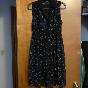 Torrid Collar dress with tank shell. Size 0.